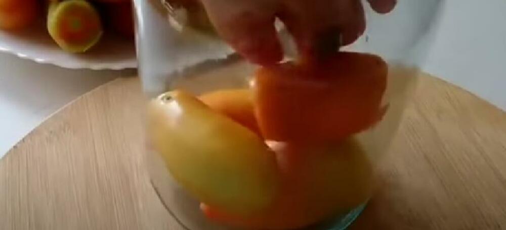 Paradajz iz tegle, Zimnica