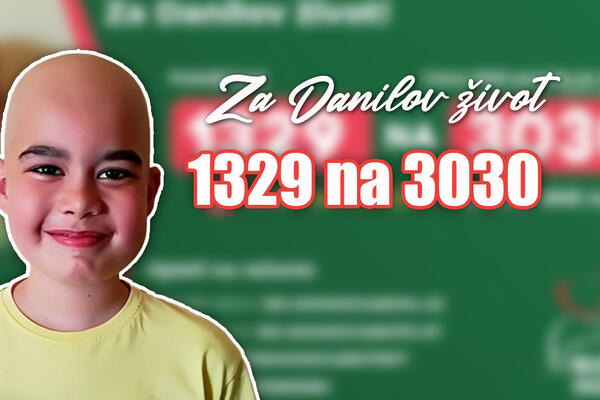 INA (7) ĆE BITI DONOR KOŠTANE SRŽI SVOM BRATU DANILU (9) KOJI SE BORI SA LEUKEMIJOM: Nedostaje još 190.000 EVRA!