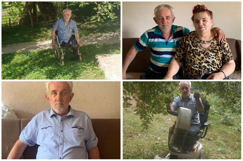 HIDO JE ZBOG PROMRZLINA IZGUBIO OBE NOGE: Rukama je prehranjivao porodicu, a sad ga i one izdaju! (FOTO)