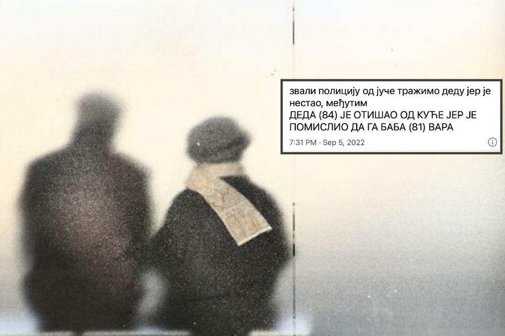 OVO JE NAJVEĆA LJUBAVNA DRAMA U SRBIJI: Deda (84) pobegao od kuće jer je mislio da ga ŽENA (81) VARA sa komšijom