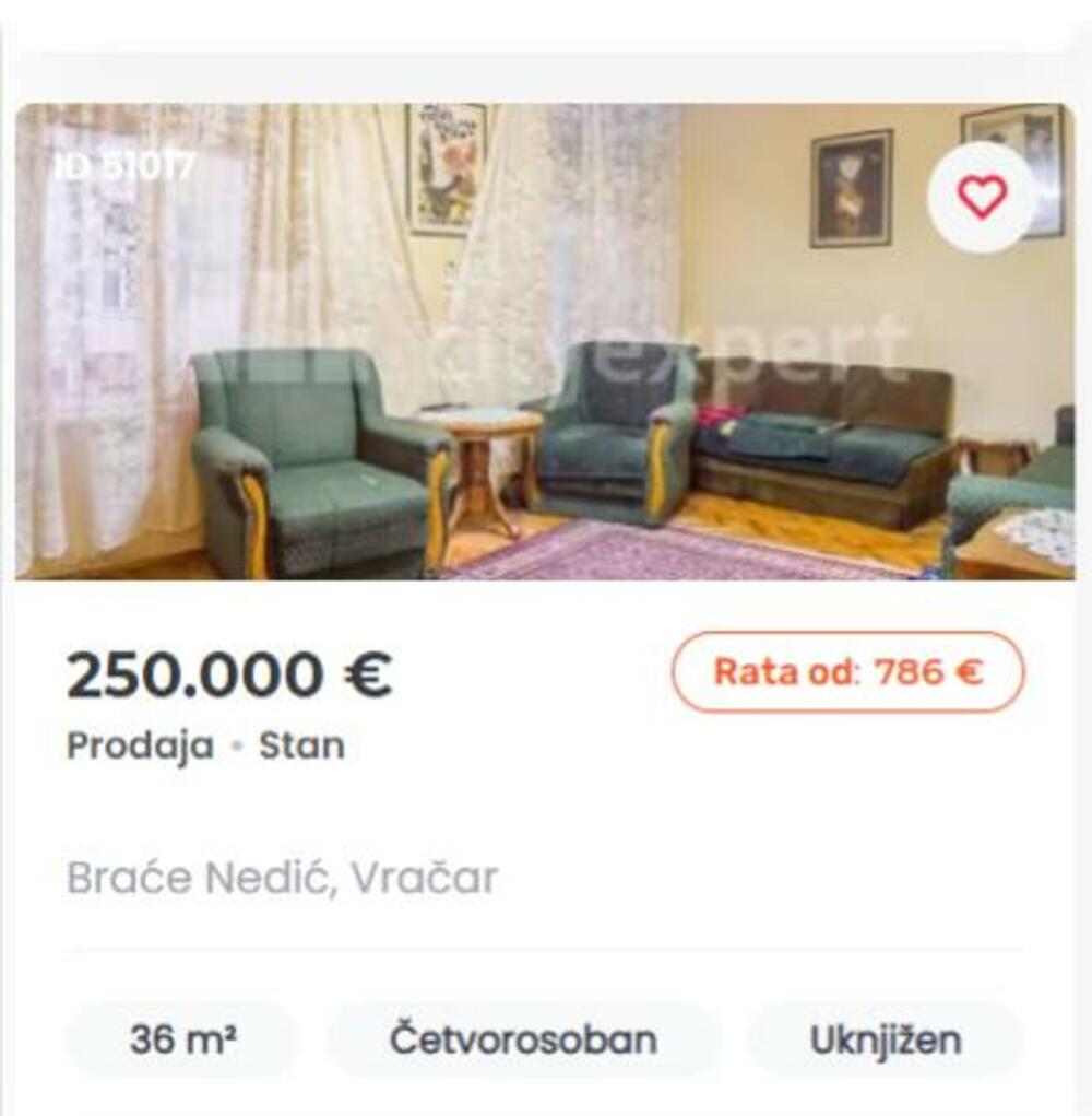 stan, vračar, prodaja