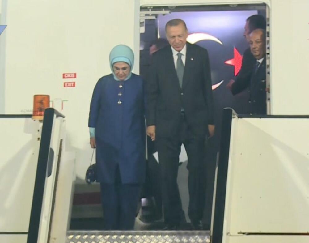 Redžep Tajip Erdogan, Erdogan stigao u Srbiju