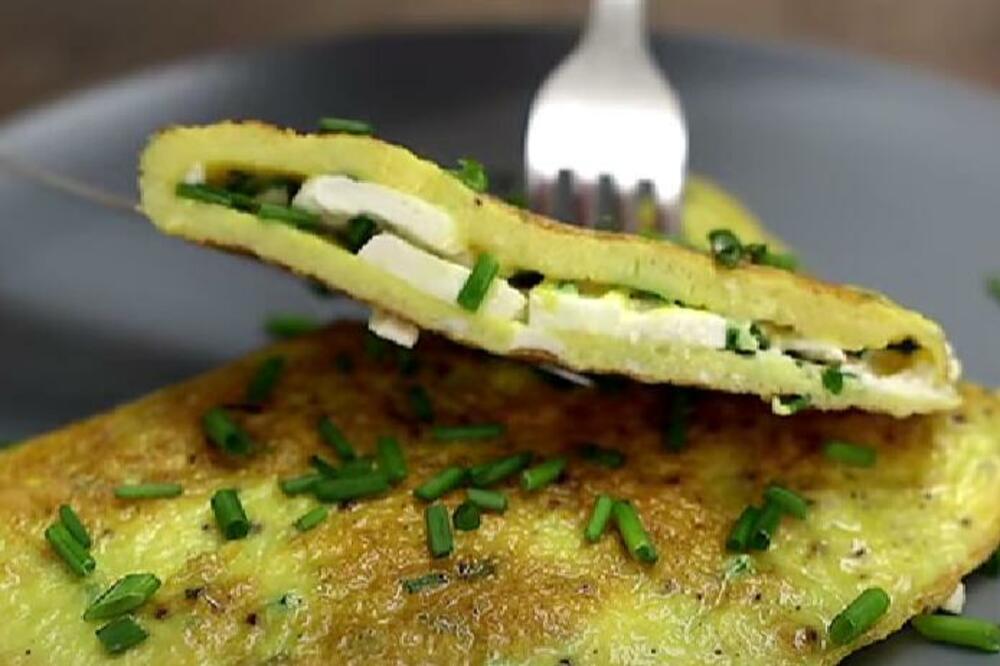 OMLET SA FETA SIROM JE PRAVA VITAMINSKA BOMBA: Gotov je dok TREPNETE, a 1 ZAČIN daje ŠMEK (RECEPT)
