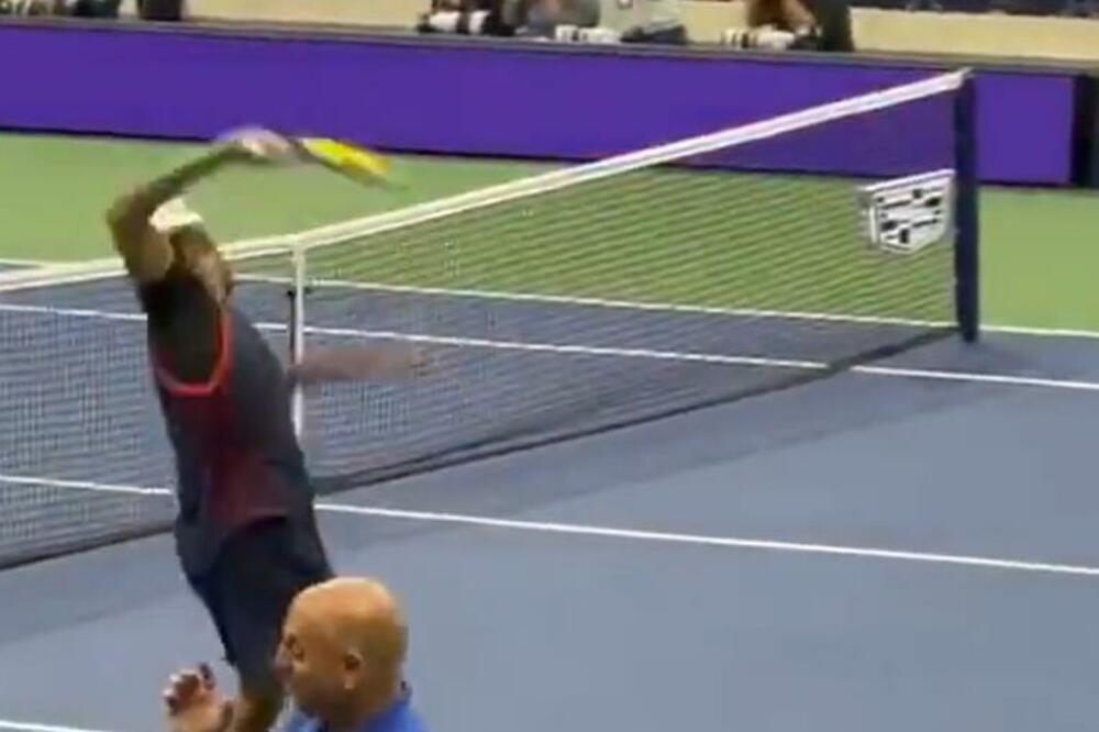 Ovo je prešlo granicu! Kirjos dobio nagon besa, POLOMIO REKET ALI NIJE TU STAO, PSIHOPATSKI NASTAVAK, UŽAS! (VIDEO)