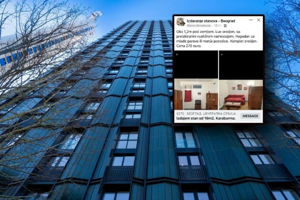 LUKS STAN SA RUSTIČNIM NAMEŠTAJEM 1,2 METRA POD ZEMLJOM: Oglas šokirao Beograđane, CENA - PRAVA SITNICA (FOTO)