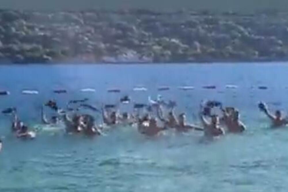 NAJLUĐI SNIMAK SA SVADBE ĐOKOVIĆA! Novak SKINUO GAĆE, pa njima kovitlao! (VIDEO)