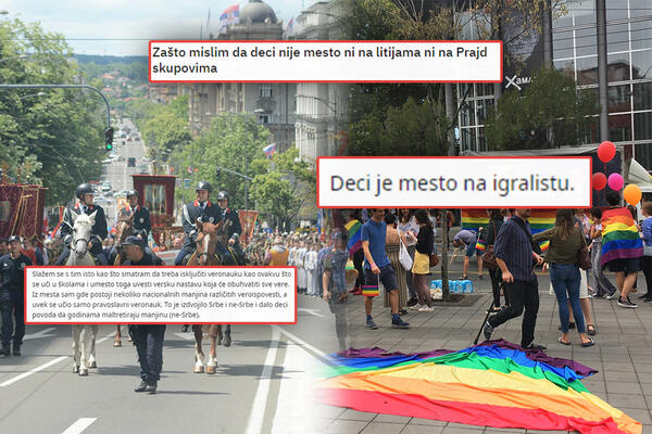 "ZAŠTO MISLIM DA DECI NIJE MESTO NA LITIJAMA I NA PRAJDU": Objava izazvala more komentara, Srbi su svašta pisali!