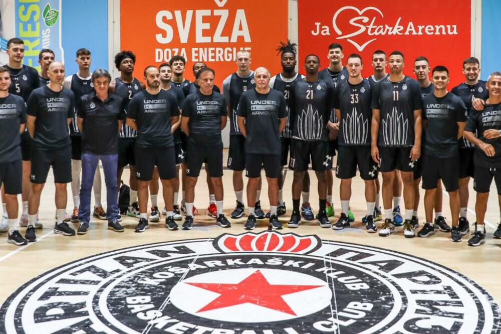 PARTIZAN PREDSTAVIO NOVOG SPONZORA I DRESOVE! Ostoja Mijailović poslao MOĆNU poruku pred start sezone! (FOTO)