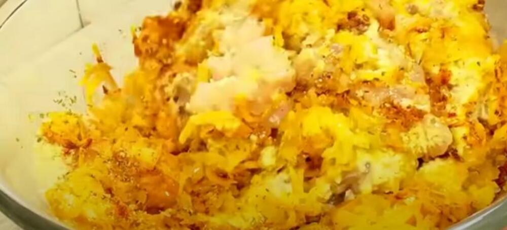 Pita sa kupusom i piletinom, Pita