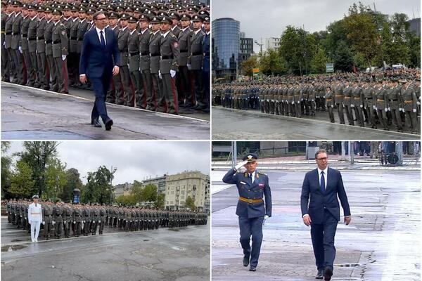 ZAVRŠEN PRVI OD ČETIRI DOGAĐAJA U BEOGRADU! Vučić: Nećemo nikome dati pedalj naše zemlje, živeli oficiri (FOTO)