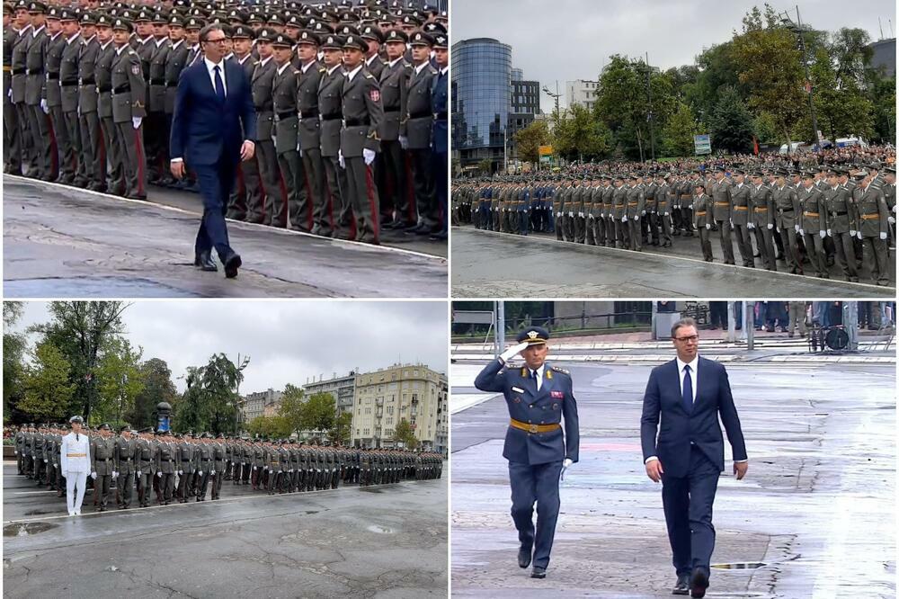 ZAVRŠEN PRVI OD ČETIRI DOGAĐAJA U BEOGRADU! Vučić: Nećemo nikome dati pedalj naše zemlje, živeli oficiri (FOTO)