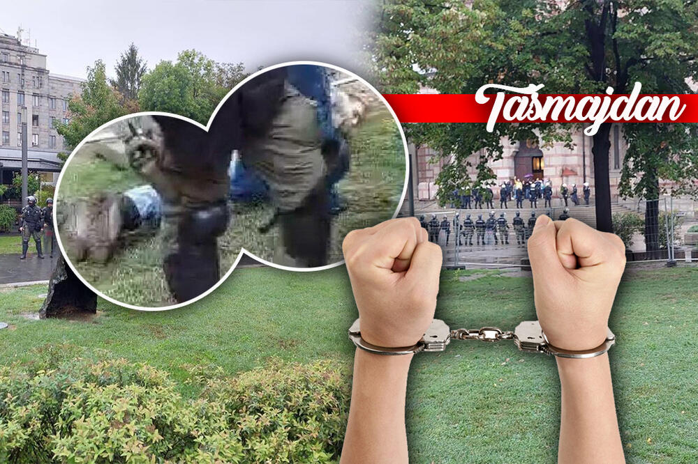 PALO JE I PRVO HAPŠENJE NA PRAJDU, POLICIJA MORALA DA INTERVENIŠE! Svi su gledali u ovog čoveka (VIDEO)