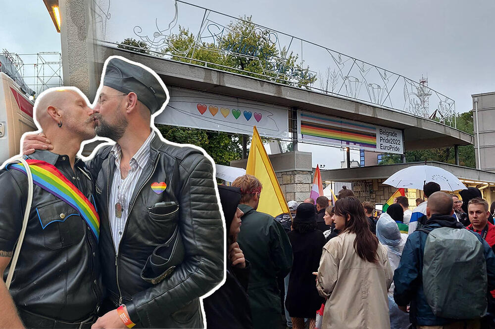 PAO JOŠ JEDAN POLJUBAC NA EVROPRAJDU U BEOGRADU: Ispozirali samo za naš OBJEKTIV, pogledajte SAMO! (VIDEO)