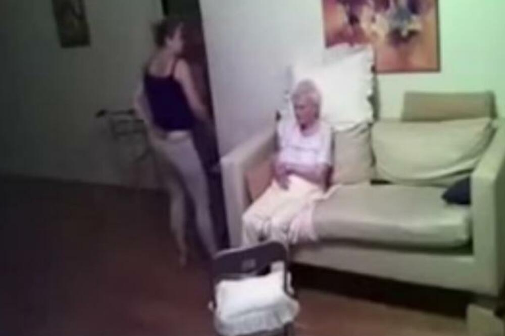 OSTAVLJALA JE BOLESNU MAJKU KUĆI, A ONDA JE ČULA ČUDNE ZVUKOVE: Postavila je kameru, od snimka se sledila u mestu