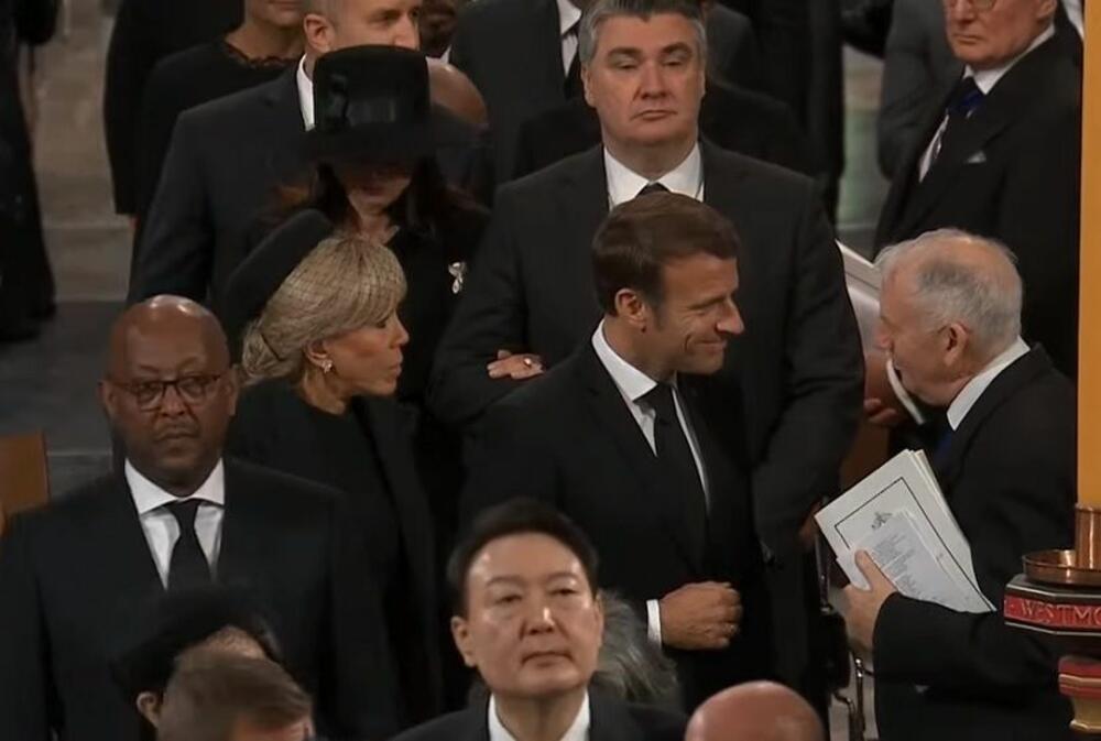 Emanuel Makron i Zoran Milanović