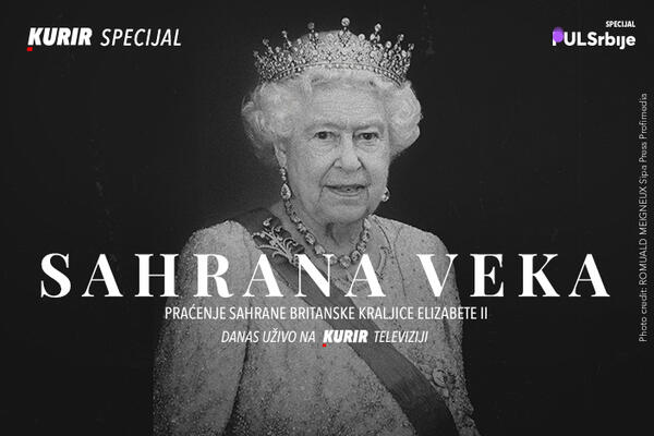 UŽIVO SAHRANA KRALJICE ELIZABETE DRUGE: PRATITE SAHRANU VEKA IZ MINUTA U MINUT NA KURIR TELEVIZIJI!