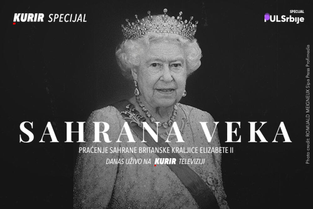 UŽIVO SAHRANA KRALJICE ELIZABETE DRUGE: PRATITE SAHRANU VEKA IZ MINUTA U MINUT NA KURIR TELEVIZIJI!