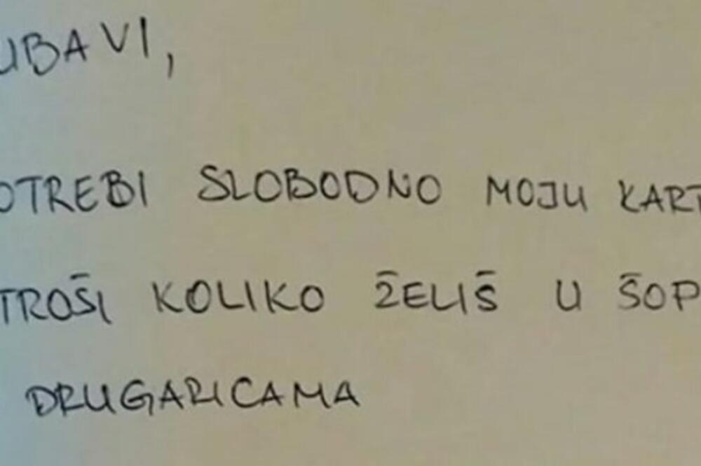 HIT! Muž ostavio poruku o kojoj SVAKA ŽENA SANJA, ali zbog jednog detalja ćete PRSNUTI OD SMEHA (FOTO)