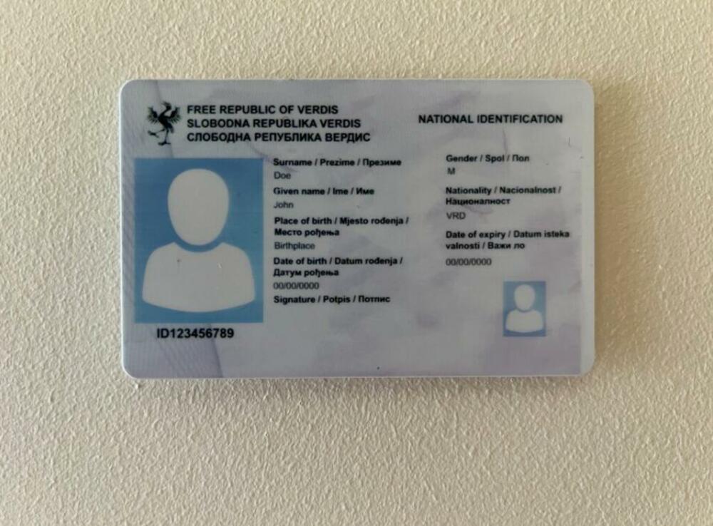 Primer lične karte