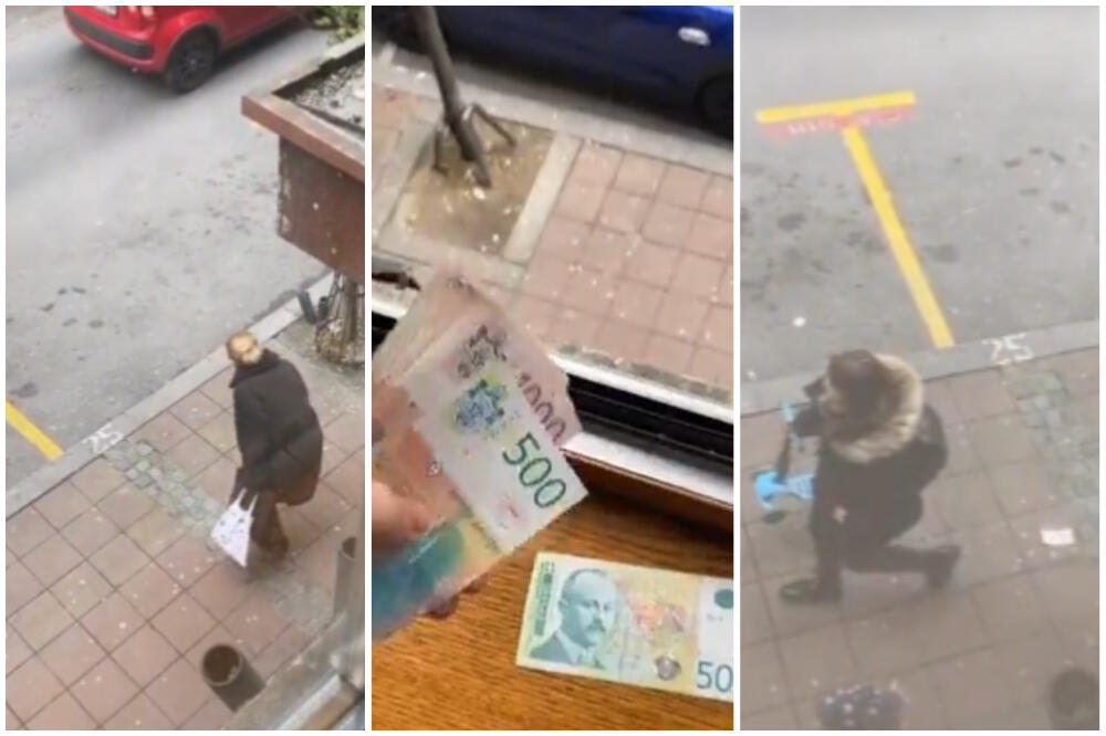 BAHATI TIKTOKER SVOJIM POSTUPCIMA RAZBESNEO SRBIJU: Prolaznicima bacao pare KROZ PROZOR, a onda... (VIDEO)