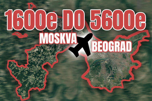 CENE AVIO KARATA OBARAJU SVE REKORDE NAKON PUTINOVE ODLUKE: Beg iz Moskve u Beograd košta PAPRENO, gledajte samo!