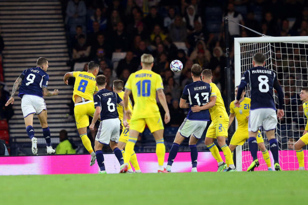 ŠKOTSKA NEMILOSRDNA PREMA RIVALU! Ništa nije funkcionisalo u redovima Ukrajine! (FOTO)