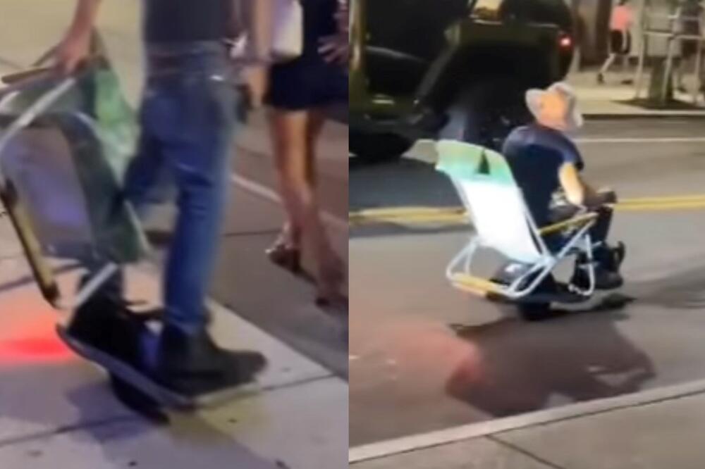 "LIK ŽIVI U 3022. GODINI" Projurio ULICOM očas posla na MAŠINI iz BUDUĆNOSTI, gužvu izbegao MAHERSKI! (VIDEO)