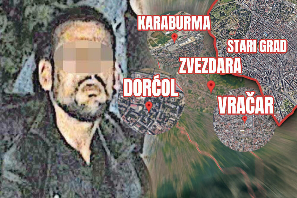 OVO SU 6 BEOGRADSKIH OPŠTINA KOJE JE SILOVATELJ IGOR ČEŠLJAO REDOVNO: Silovao je SRPKINJE, tu su ga svedoci VIĐALI!