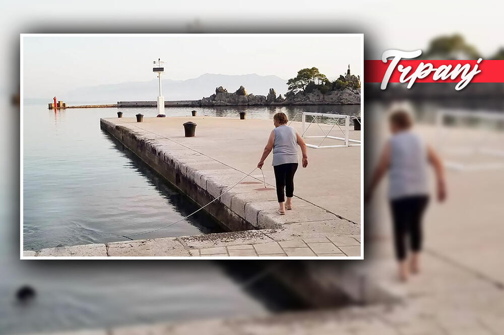 POGLEDAJTE KAKO SE U DALMACIJI ŠETA KUČE: Fotografija digla REGION NA NOGE, ovo je stvarno HIT - GORE MREŽE! (FOTO)