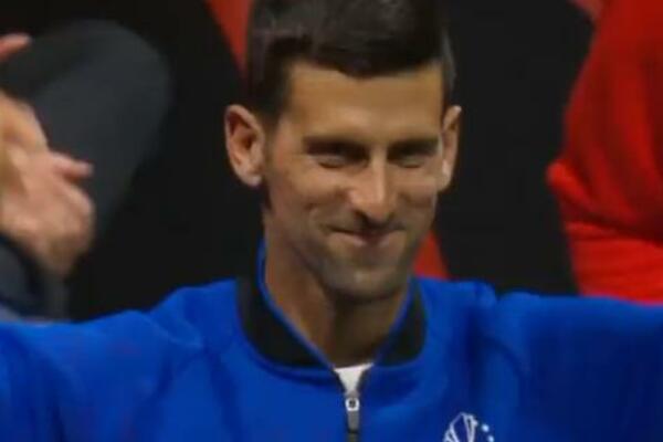 HIT REAKCIJA ĐOKOVIĆA! Nije mogao da sakrije ODUŠEVLJENJE! (VIDEO)