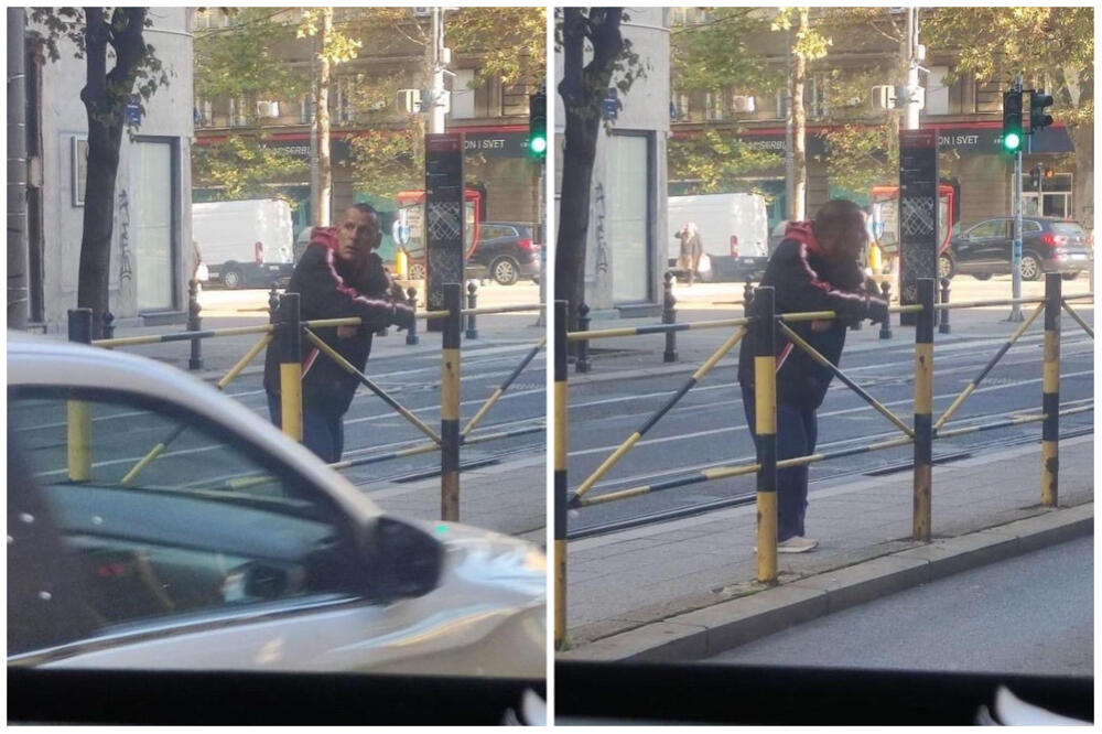 ŽENE, ČUVAJTE SE! Serijski silovatelj UPRAVO uslikan kod CRKVE SVETOG MARKA! (FOTO)