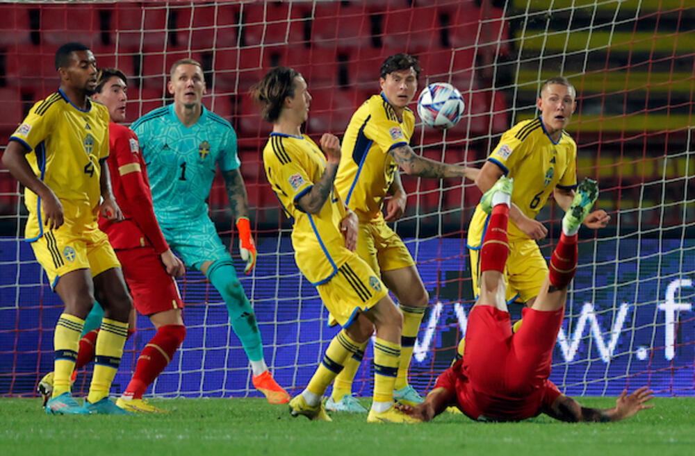 Fudbalska reprezentacija Srbije, Fudbalska reprezentacija Švedske