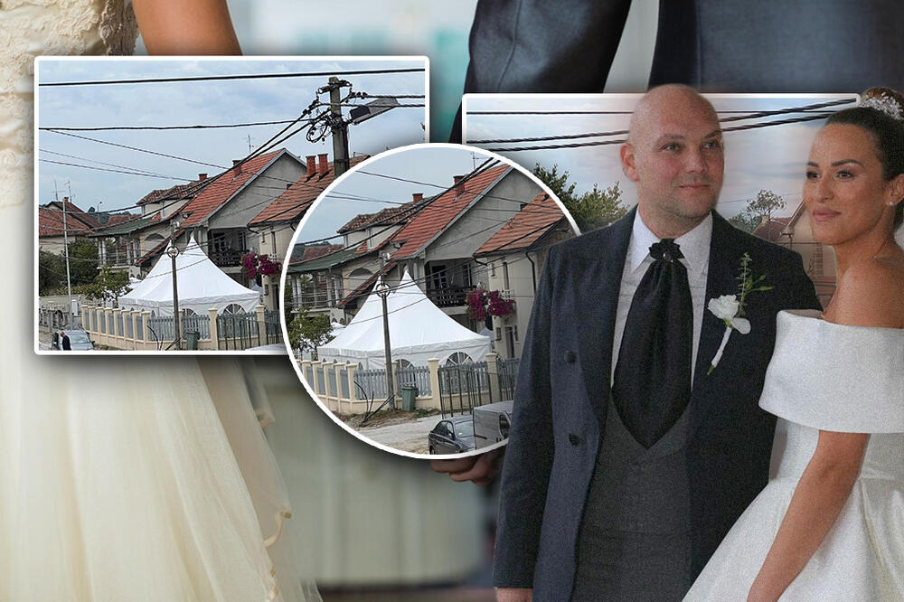 EKSKLUZIVNI SNIMCI I FOTOGRAFIJE DAN POSLE SVADBE ŠAULIĆA: U ovoj kući je rođena Marina, upravo stigli TRUBAČI