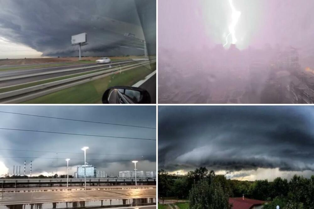 ČUDNE POJAVE NA NEBU IZNAD BEOGRADA: Ko se dobro ZAGLEDAO, mogao je da NASLUTI šta nas čeka! (FOTO)