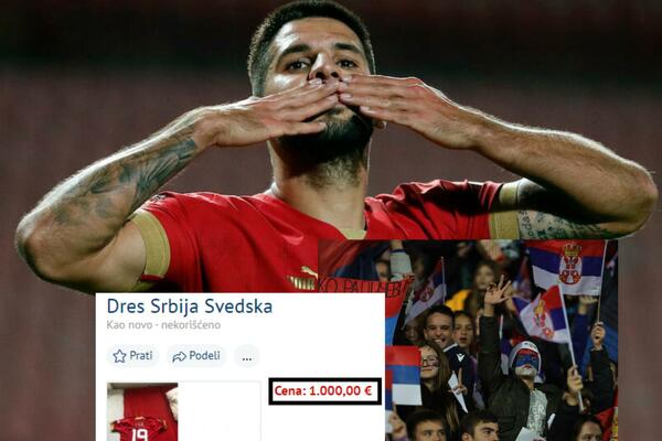 SUVENIRI ZA CEO ŽIVOT ZAVRŠILI NA OGLASIMA: Dresove koje su "Orlovi" podelili deci, roditelji prodaju i za 1.000 €!