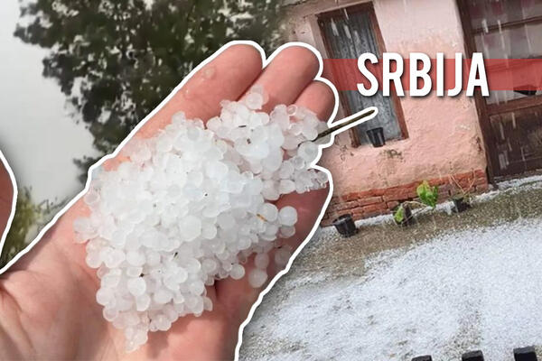 HITNO SE OGLASIO RHMZ: Ovi delovi Srbije će u narednih sat vremena biti na udaru ogromne količine kiše i grada!