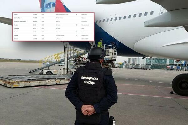 KOLAPS NA AERODROMU NIKOLA TESLA: Ovi avioni su PREUSMERENI, KASNE i čekaju na SLETANJE! (FOTO)