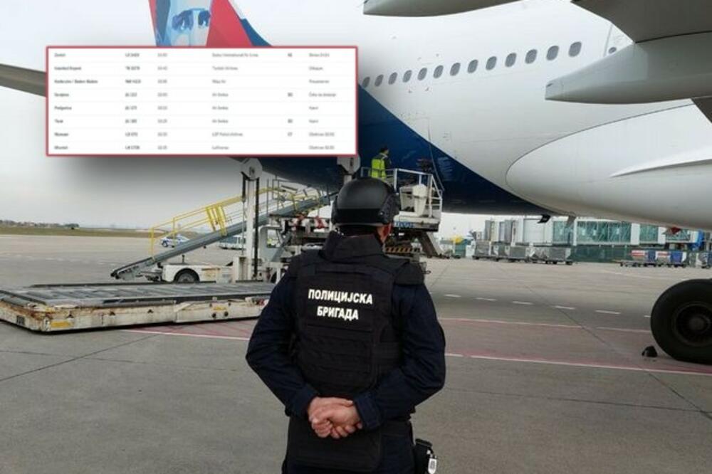 KOLAPS NA AERODROMU NIKOLA TESLA: Ovi avioni su PREUSMERENI, KASNE i čekaju na SLETANJE! (FOTO)