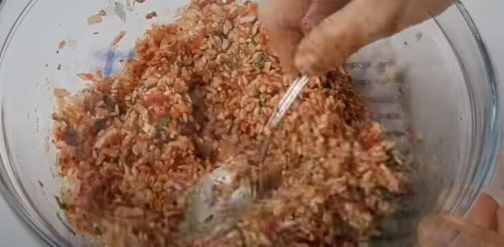 Posne punjene paprike