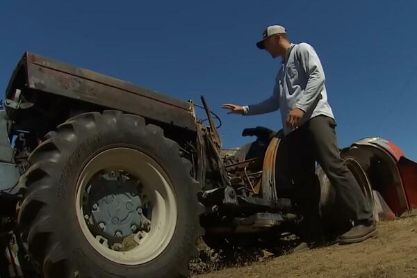 MLADIĆ (19) VOZIO TRAKTOR I NIJE ČUO DA PADA HELIKOPTER NA NJEGA: Onda se dogodilo ČUDO i spasilo ga SIGURNE SMRTI