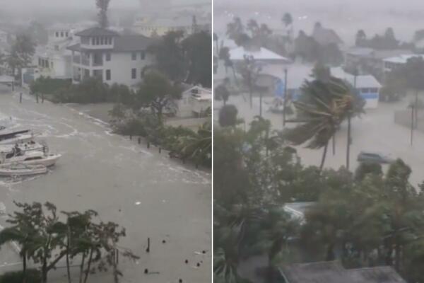 TROPSKA OLUJA POGODILA KUBU: Idalija sada preti i Floridi, naređena HITNA evakuacija MILIONA ljudi! (VIDEO)
