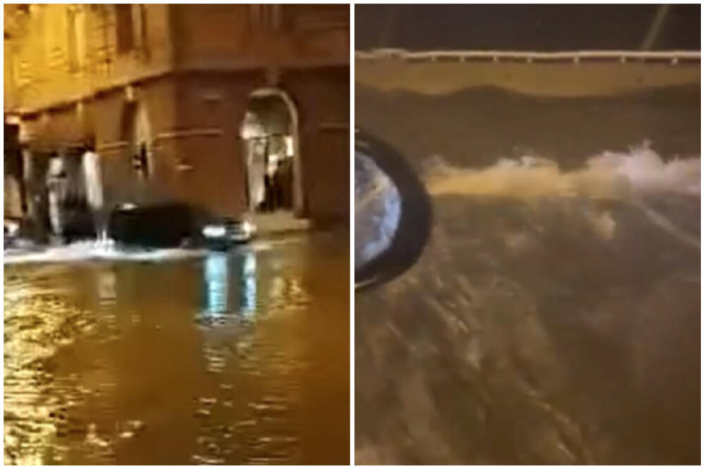 POPLAVLJENA RIJEKA: Haos nastao zbog nevremena, jedan čovek POGINUO u BUJICI! (VIDEO)