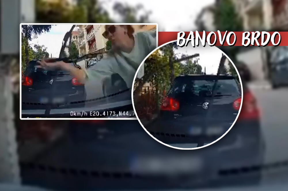 BEOGRAĐANIN STAVIO KAMERU U AUTO, A ONO ŠTO JE UHVATILA JE NEVEROVATNO! Gospođa AKCIJA, na boga ne misli (VIDEO)