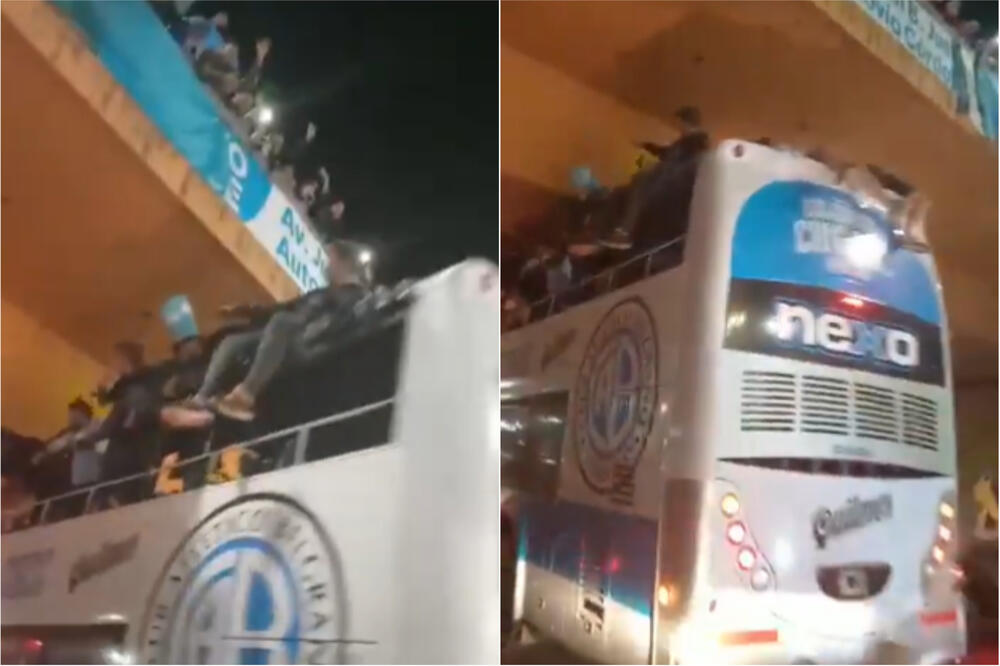 JEZIVO: Slavlje fudbalera zamalo preraslo u TRAGEDIJU! Ovo je teško gledati... (VIDEO)