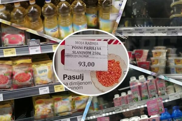 POSNI PASULJ SA SLANINOM JE NOVI HIT U SRBIJI! Ovaj paradoksalni ručak u konzervi zbunio građane (FOTO)
