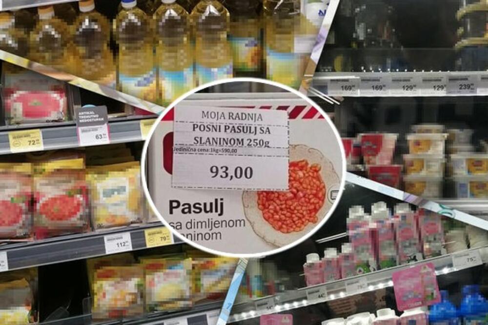 POSNI PASULJ SA SLANINOM JE NOVI HIT U SRBIJI! Ovaj paradoksalni ručak u konzervi zbunio građane (FOTO)
