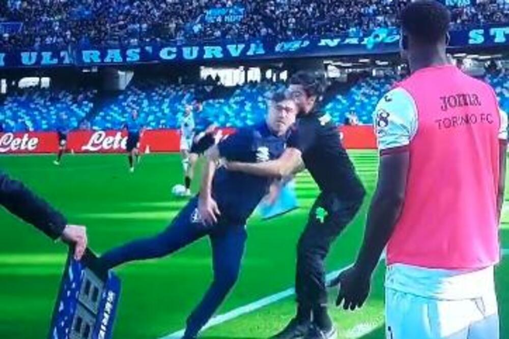 HRVAT NAPRAVIO SKANDAL U ITALIJI: Trener srpskih igrača potpuno "POLUDEO", hteo da BIJE sudiju! (VIDEO)