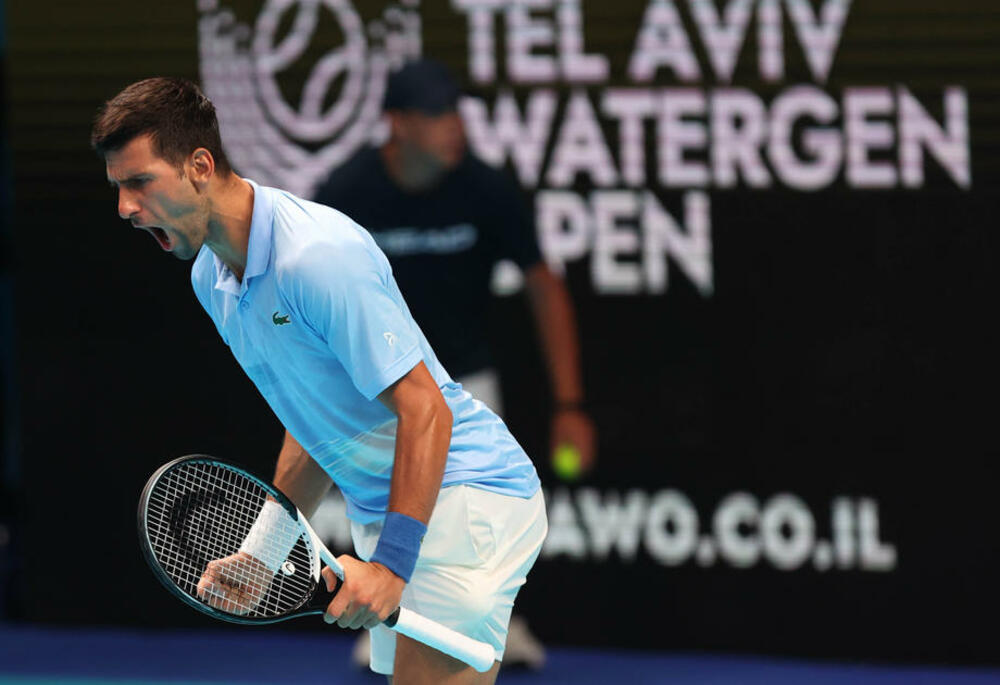 Novak Đoković, Novak Đoković viče