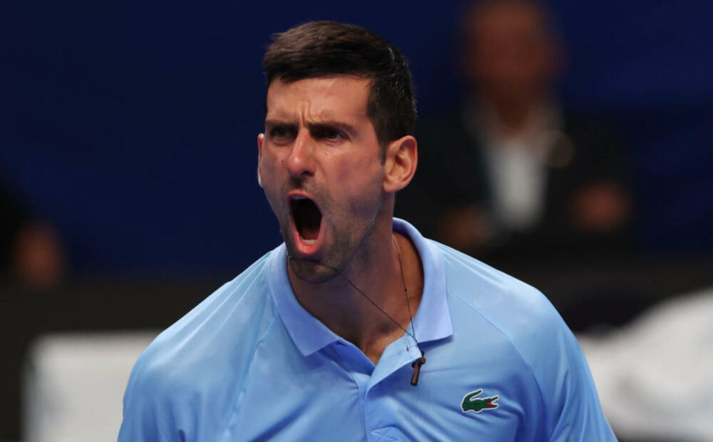 Novak Đoković, Novak Đoković viče