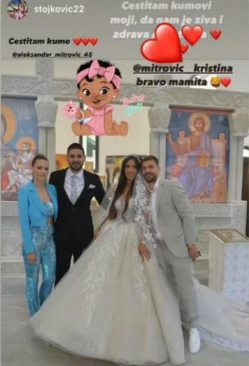 Aleksandar Mitrović, Kristina Mitrović